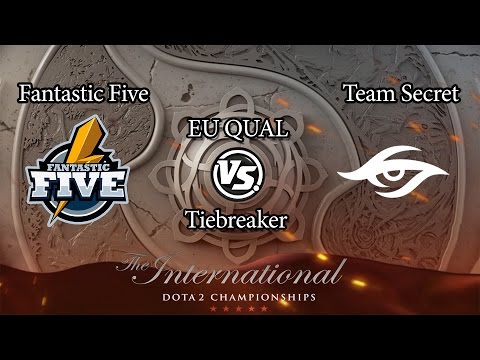 Fantastic Five vs Team Secret , EU QUAL Tiebreaker