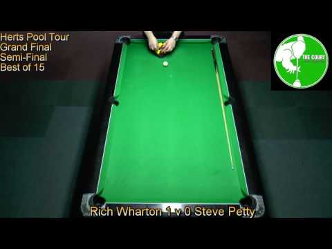 Rich Wharton vs Steve Petty - Herts Tour 2016 Grand Final, Semi Final