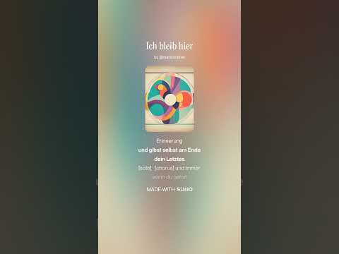 Ich Bleib Hier - Lina Larissa Strahl