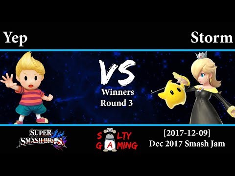 [2017-12-09] Wii U - Yep (Lucas) vs Storm (Rosalina) WR3