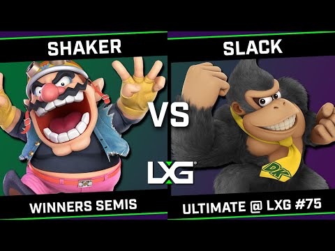 Shaker (Wario) vs Slack (Donkey Kong) - Smash Ultimate @ LXG 75