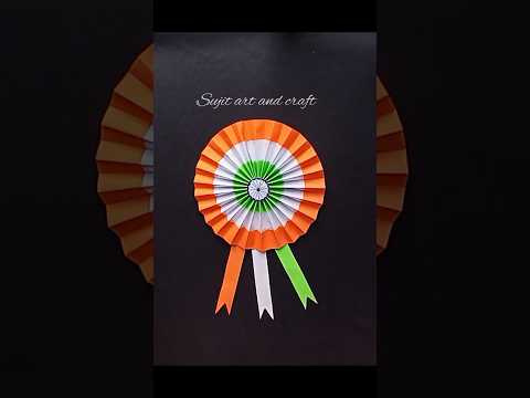 simple tricolour batch making#short#batch#papercraft#trending#sujitartandcraft