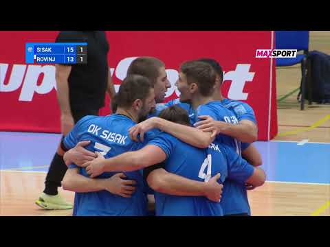 OK SISAK vs OK ROVINJ 3:1 (7. kolo, SuperSport Superliga 25/26)