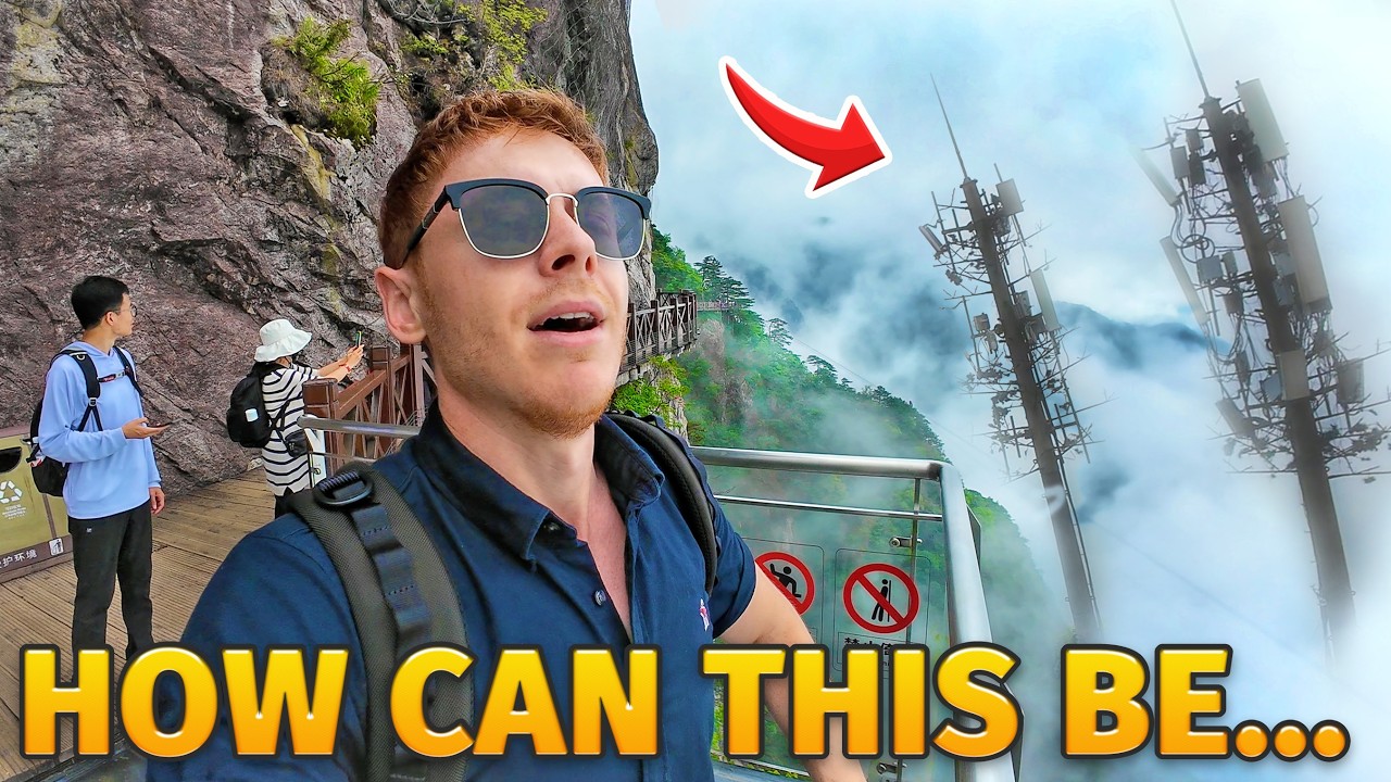 5G up a MOUNTAIN in Rural China??? (America don't have this)