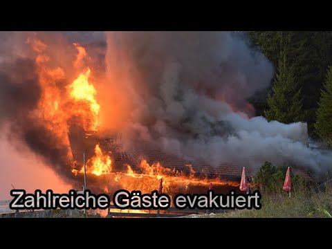 🔥 🚒 Vollbrand der Buchauer Alm in Maurach/Achensee🚁 🚑