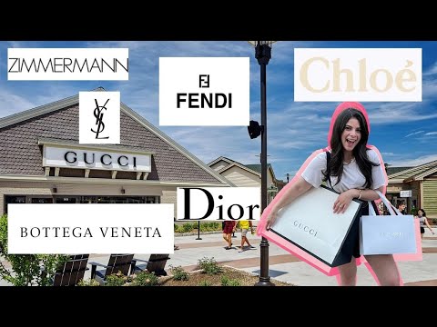Woodbury Common Premium Outlets em Nova York: Gucci, Dior, Fendi, YSL, Chloe, Bottega Veneta
