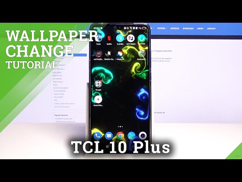 How to Apply Live Wallpaper in TCL 10 Plus– Download Magic Fluids Wallpaper