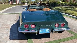 1971 Chevrolet Corvette Convertible - Walk Around