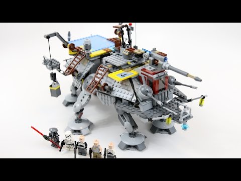 LEGO Star Wars Captain Rex's AT-TE Walker (Timelapse & Review) - Set 75157