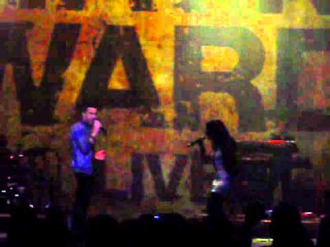 Shayne Ward and J Pearl Manchester 18/3/2011