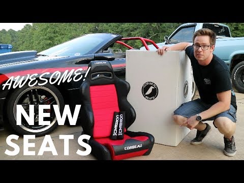 Racing Seats Install!! Corbeau LG1