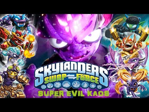 Skylanders SWAP Force Final Boss - Super Evil Kaos (Chapter 17: Cloudbreak Core)