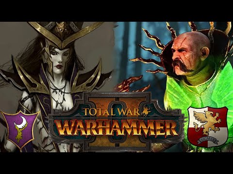 Shades are good in this match up! | Dark Elves vs The Empire | Total War: Warhammer 2
