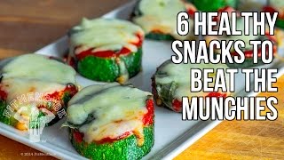 6 Healthy Snacks to Beat the Munchies / 6 Meriendas para Frenar Antojos