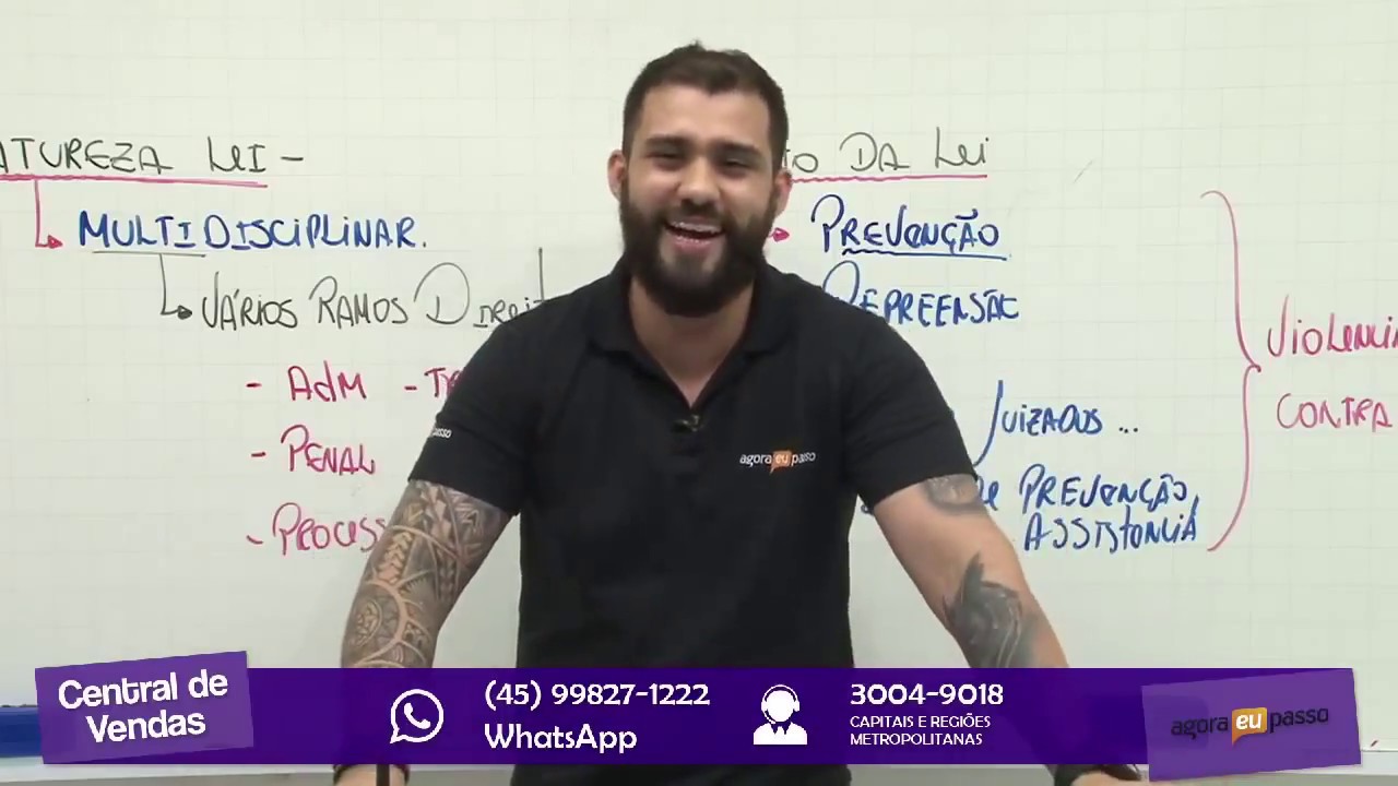 Lei Maria da Penha - Lei 11.340 de 2006 - Parte 01 | Prof. Ayres Barros