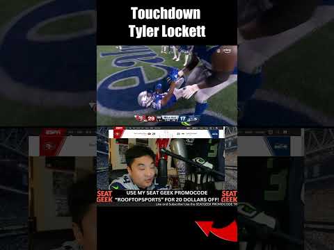 Touchdown Seahawks Tyler Lockett #Seahawks #49ers #NFL