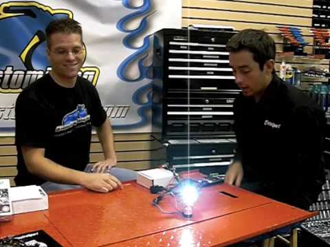 ElectroSport Industries 4300K H4 Motorcycle 1 Bulb HID Kit, Moving High/Low Beam