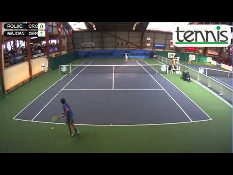 POLJICAK (CRO) vs MAJDANDZIC (GER)- Open Super 12 Auray Tennis