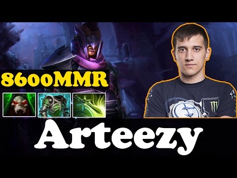 Arteezy 8600 MMR Plays Anti-Mage vol 4 - Ranked Match Gameplay - Dota 2
