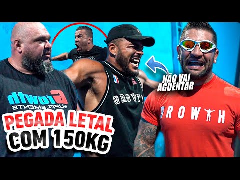 CAVALO DESAFIOU UM GIGANTE DE 180KG NA PEGADA LETAL