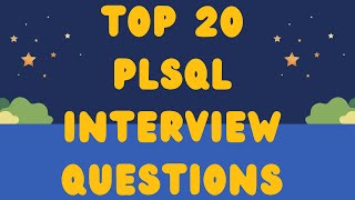 Download the video "PL/SQL Interview Questions and Answers | Top 20 PLSQL Interview Questions"
