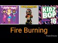 Fire Burning Sean Kingston Kidz Bop The Superstarz Kids Mashup