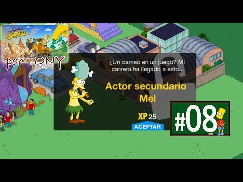 Los Simpson Springfield "Rascapiquilandia, Cap. 8 - Actor Secundario Mel" por Tony