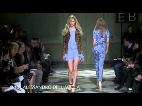 No21 Alessandro Dellacqua, Milan Fashion Week, Fall Season 2010