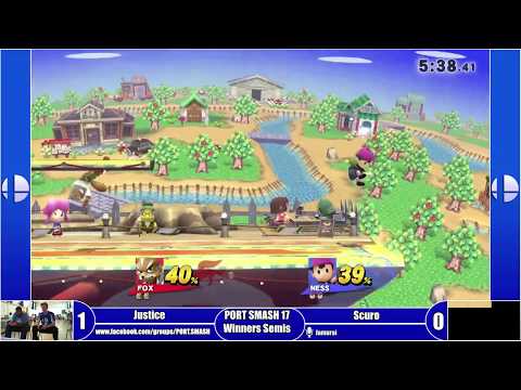 PORT SMASH 17 - Singles Top 8 - Justice (Fox) Vs PS | Scuro (Ness)