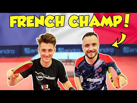I Played Vs French Champion Simon Gauzy