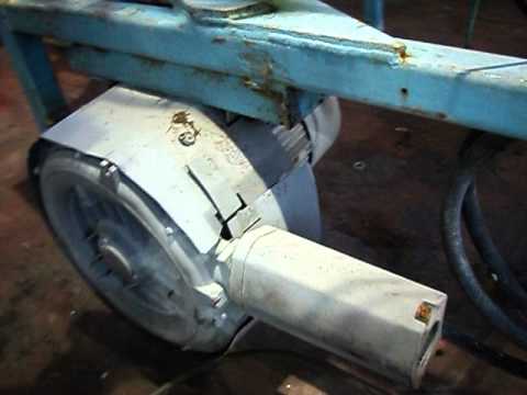 DUST HOPPER WITH BLOWER AND DCE DALAMATIC REVERSE JET BAG FILTER.