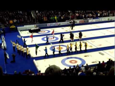 🥌 2013 Brier Opening in Edmonton, Alberta 🇨🇦