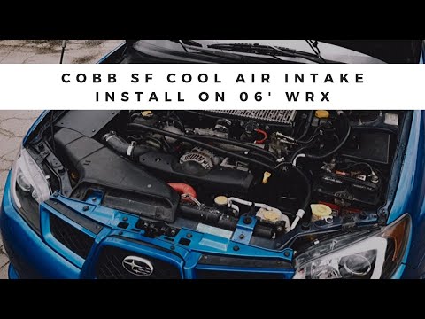 Cobb SF Cool Air Intake Install | 2006 Subaru WRX/STI