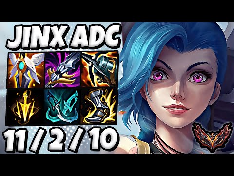 Jinx vs Tristana [ ADC ] Lol Korea Grandmaster Patch 13.16 ✅
