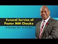 Funeral Service Of Pastor MM Chauke