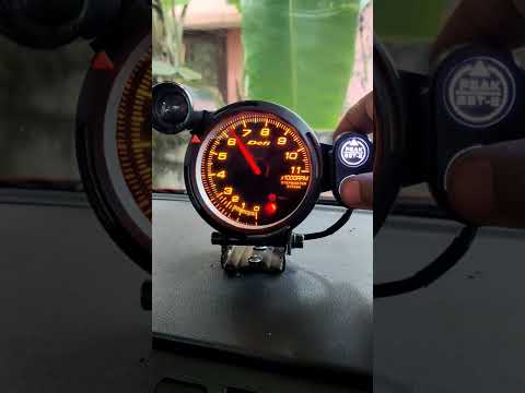 Difi tachometer multi colour changing settings #swift #modification #bass