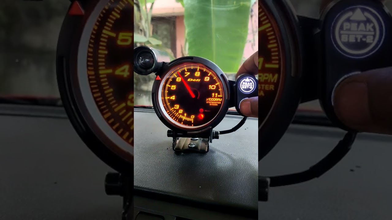 Difi tachometer multi colour changing settings #swift #modification #bass