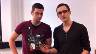 preview picture of video 'HSHL  Mechatronik Live - RoboSoccer: Team Robonalo'