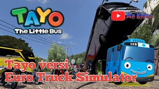 Download lagu Tayo the litle bus | hey tayo versi dangdut koplo | ETS2 indonesia mp3