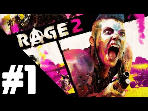 Rage 2 Walkthrough Gameplay Part 1 - PS4 1080p Full HD No Commentary