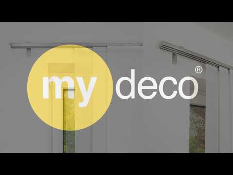 mydeco® smart Flächenvorhangsystem 3-Lauf - Wandmontage