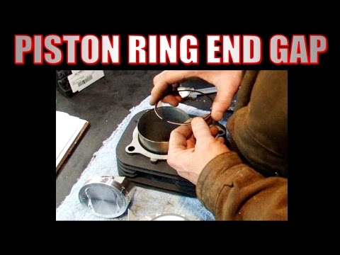 Wiseco motorcycle piston ring end gap.
