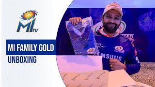 Rohit unveils the MI Family Gold box | MI फैमिली गोल्ड उन्बॉक्सिंग | Dream11 IPL 2020