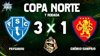 Download lagu 🔴 AO VIVO COM IMAGENS: PAYSANDU X GRÊMIO SAMPAIO | COPA NORTE 2026 mp3