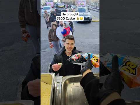 He brought $200 Caviar 💰🤑