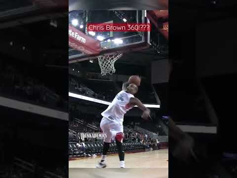 Chris Brown 360 Dunk!?? #shorts