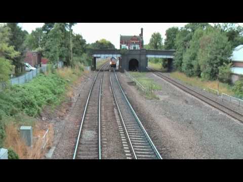 170108 on Nottingham - Birmingham and 66569 on Lawley Street - Hams Hall