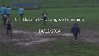 preview picture of video 'Llosalín 0 - 1 Langreo Femenino'