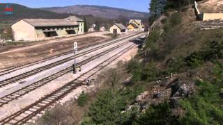 preview picture of video 'Four solo Croatian locomotives/HŽ četri lokomotive u Vrhovinama!'
