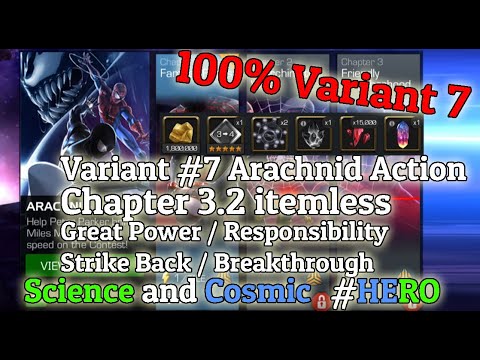 Variant7 Chapter 3.2 Great Power / Responsibility / Strike Back / Breakthrough 100% EXPLORATION